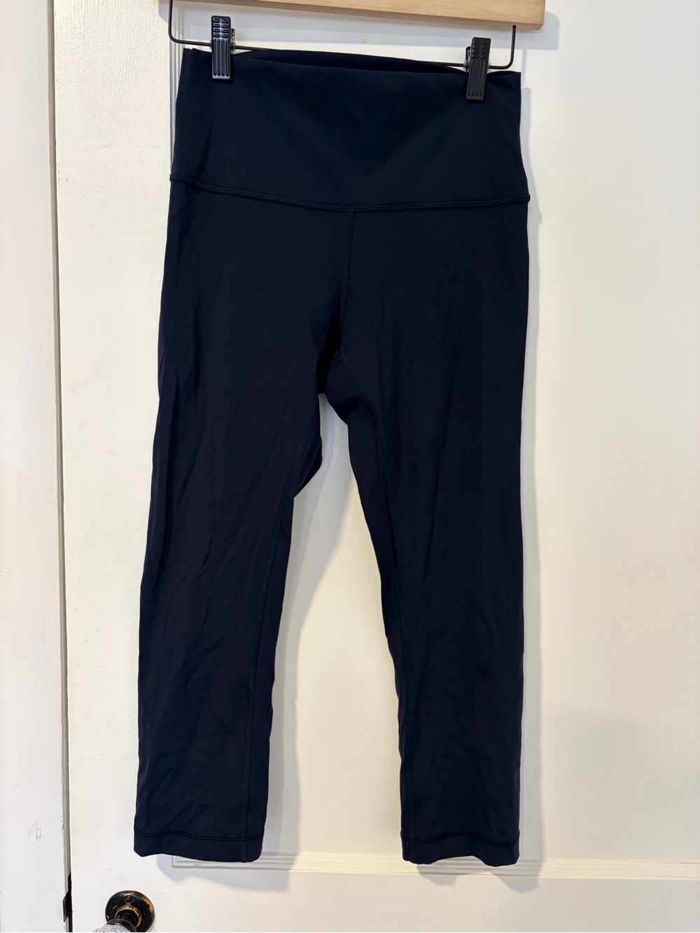 lululemon athletica Navy High-Rise Cropped Leggings
